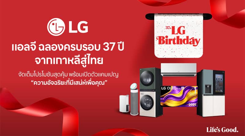 LG 37th Anniversary promotion