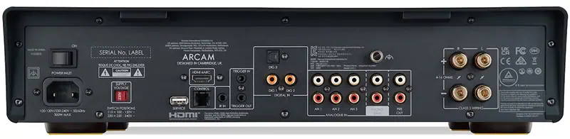Arcam update A5+, A15+ and A25+ stereo amplifiers at CEDIA 2025 with aptX Lossless and HDMI eARC