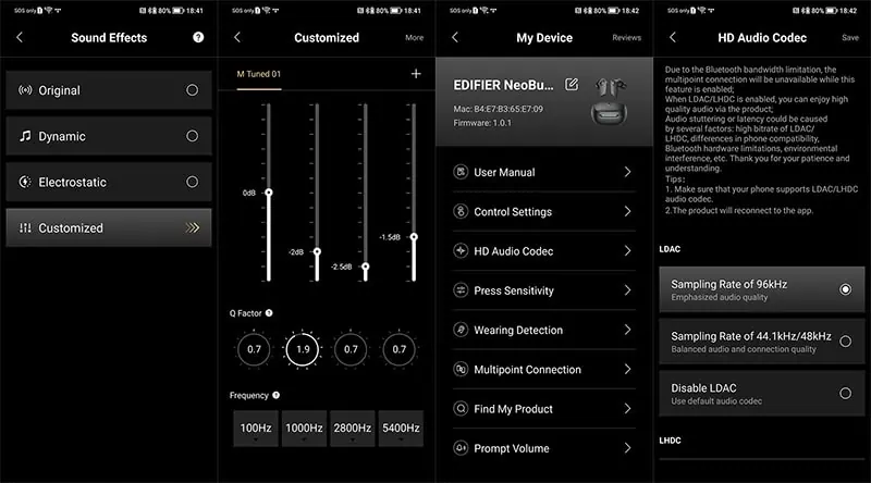 Review Edifier NeoBuds Planar true wireless planar magnetic earbuds