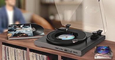 Mixx Analog+ introduced 2-in-1 automatic turntable integrated CD player