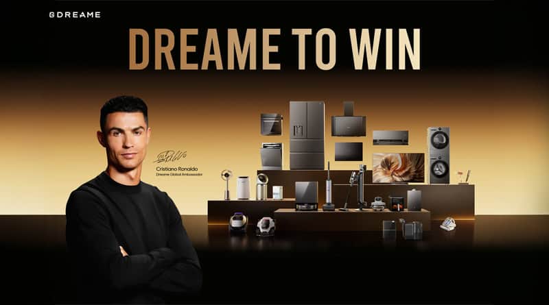Dreame introduce Cristiano Ronaldo as Global Ambassador