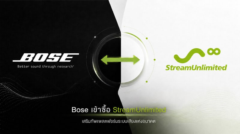 Bose Acquires StreamUnlimited as Company Expands Connected Audio Strategy