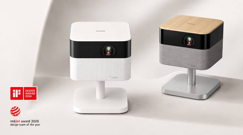 Epson EF-71 and EF-72 got IF Award and Reddot Design Award