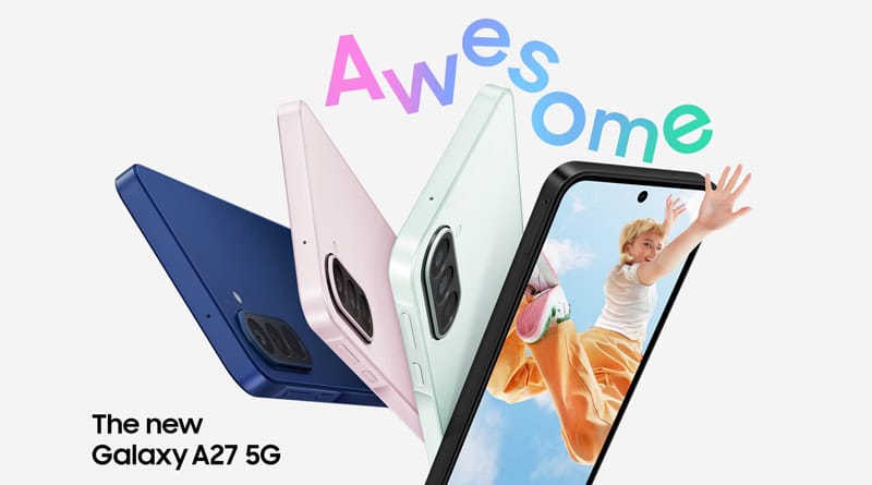 Samsung Galaxy launch A27 5G in Thailand