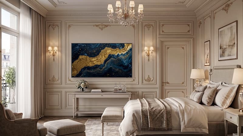 Samsung promote The Frame TV for hotels at HITEC 2026