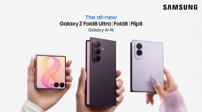 Samsung launch Galaxy Z Fold8 Ultra, Fold8 and Flip8