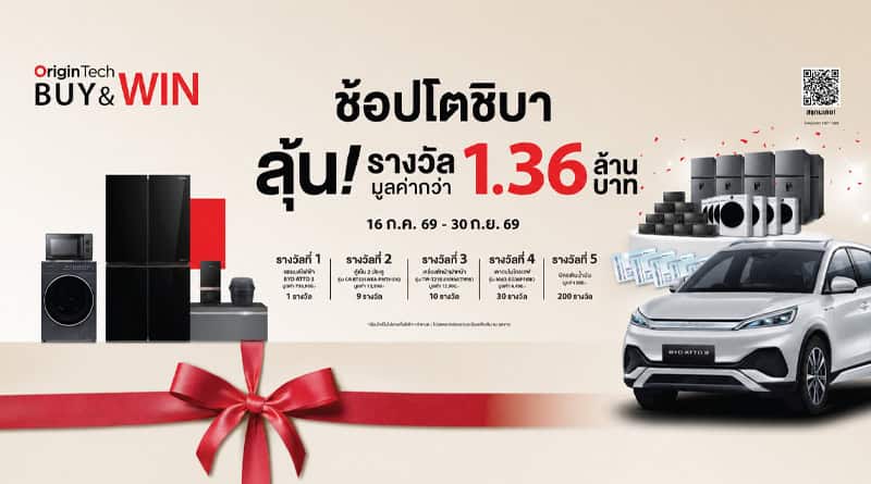 Toshiba Origin Tech Lucky Draw