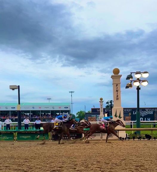 Mage wins the Kentucky Derby!