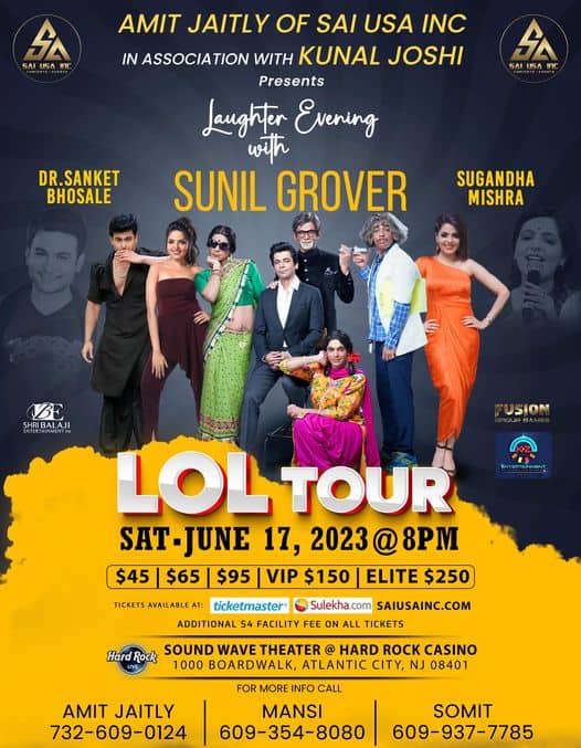 Sai USA Inc brings you a laughter riot this time!!