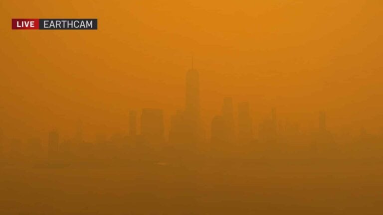 New York City now has the worst air quality of any city on Earth.