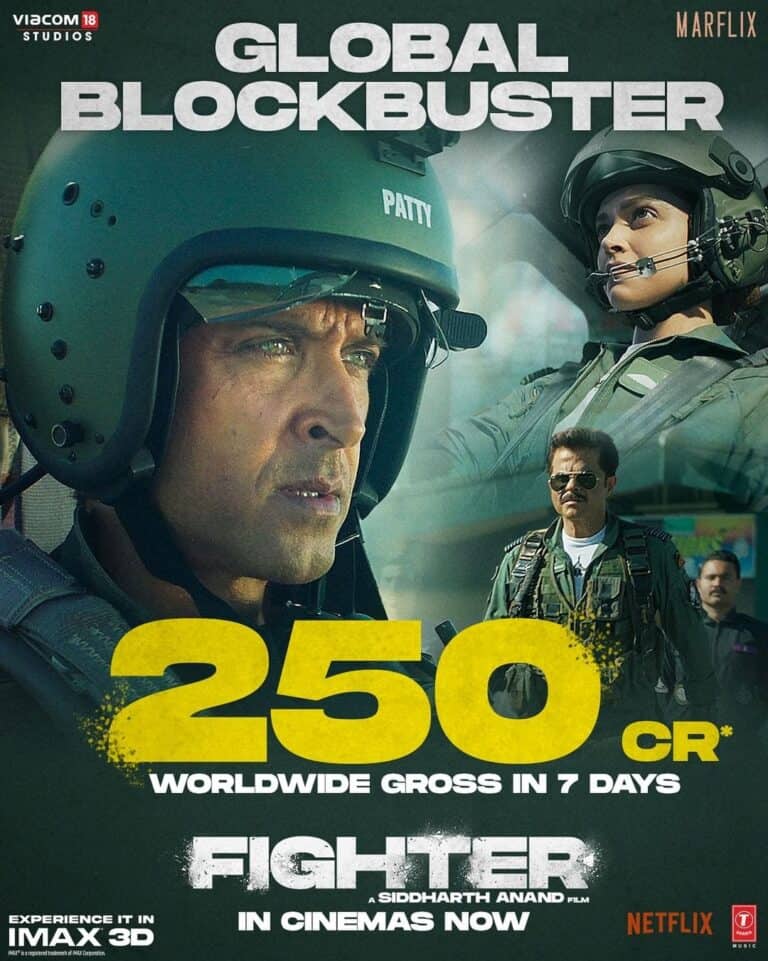 The Unwavering Appeal of “Fighter”: Celebrating 250 Crore in Box Office Success