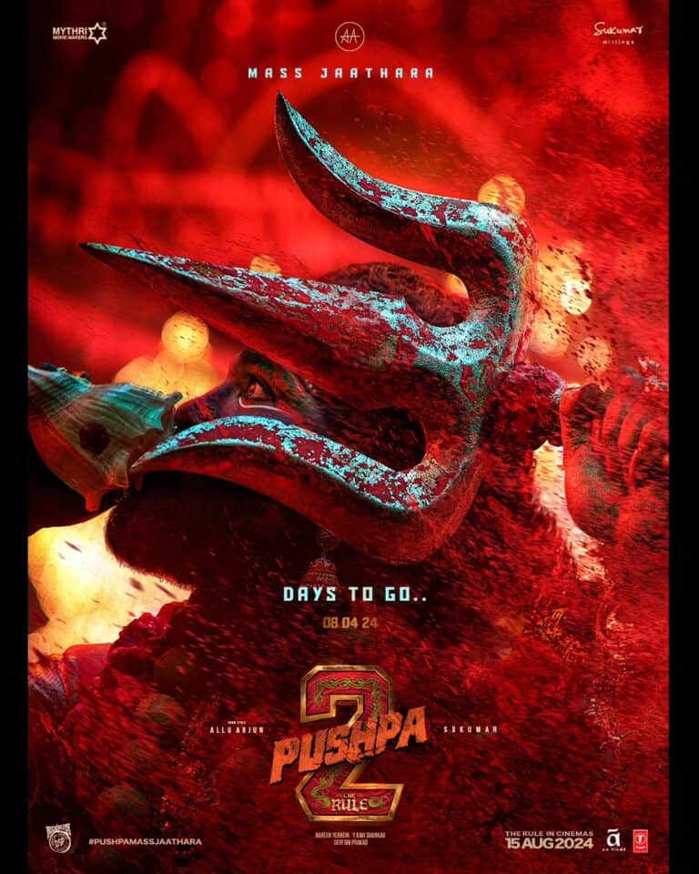 Allu Arjun Stuns in Pushpa 2: The Rule Poster