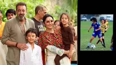 Sanjay Dutt’s Son Shahraan: A Rising Star in Junior Football