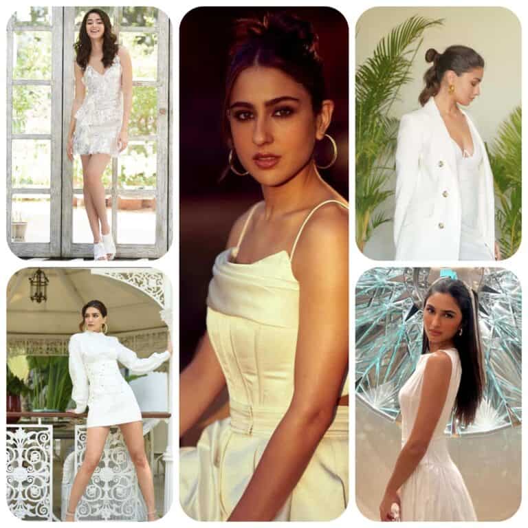 Bollywood Divas Embrace the Chic Trend of White Dresses