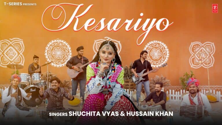 Experience the Magic of Rajasthani Folk with “Kesariyo” by Shuchita Vyas and Hussain Khan, Produced by T-Series
