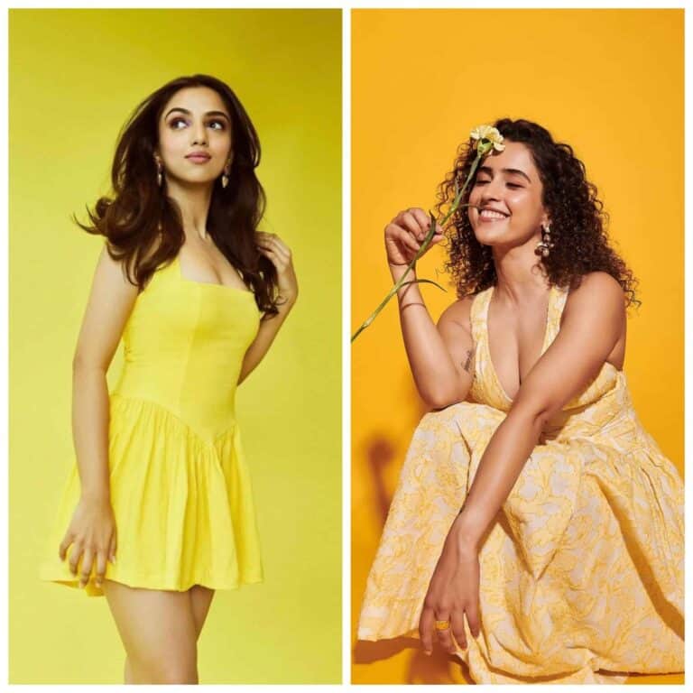 Ahsaas Channa and Sanya Malhotra Delight Fans with Viral Reel