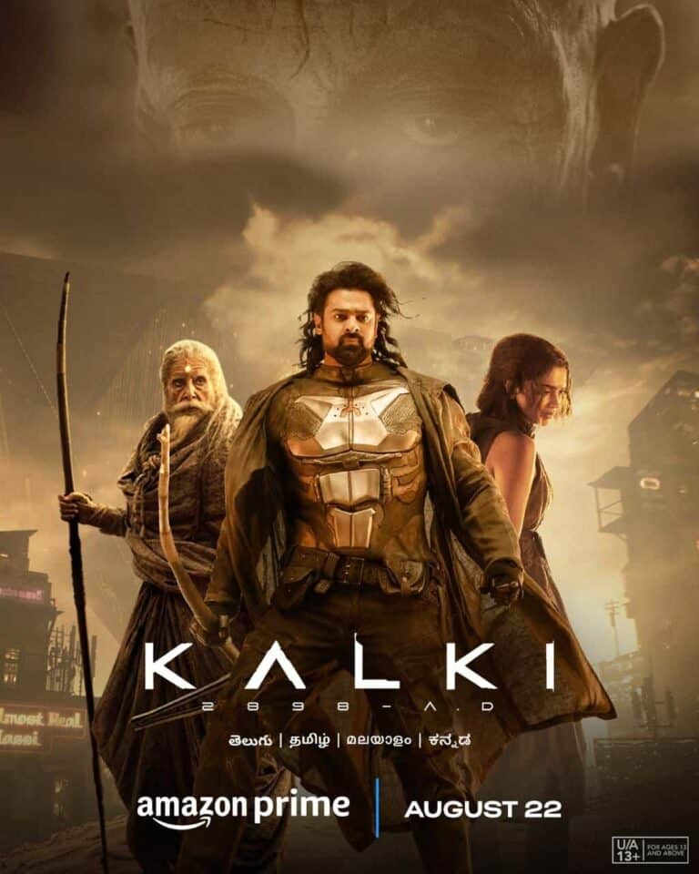 Epic Telugu Blockbuster Kalki 2898 AD Set for Global Streaming on Prime Video: August 22 Premiere