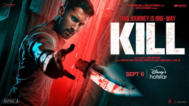 Set to stream on Disney+ Hotstar beginning September 6, 2024 exclusively: “kill” A High-octane Thriller You Really Should Not Miss