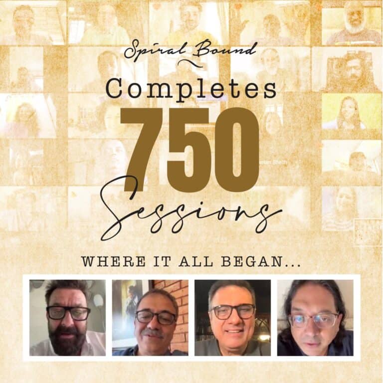 Celebrating Spiral Bound’s 750th Session with Boman Irani