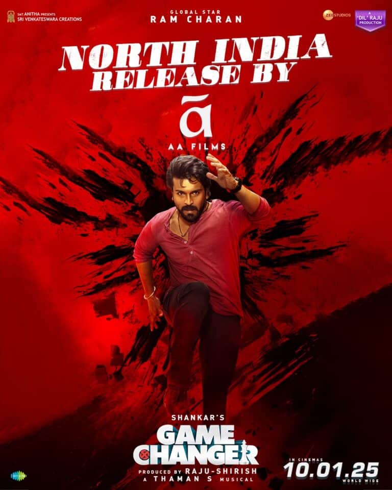 Ram Charan’s “Game Changer” Gears Up for Record-Breaking Release with Massive North India Distribution Deal
