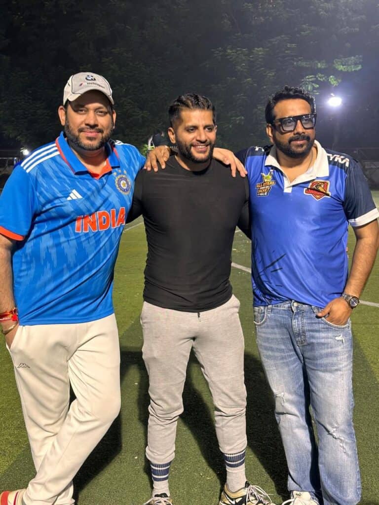 Rajasthan Jaguars Owner Anil Jain, Captain Karanvir Bohra & DK Venture into Music for Team Anthem Ahead of All Stars Tennis League 2024.