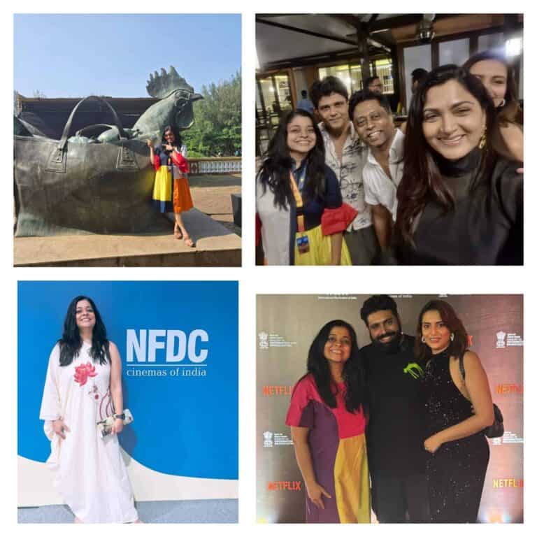 Nivedita Basu Attends IFFI, Hails It as ‘Cinematic Brilliance’.