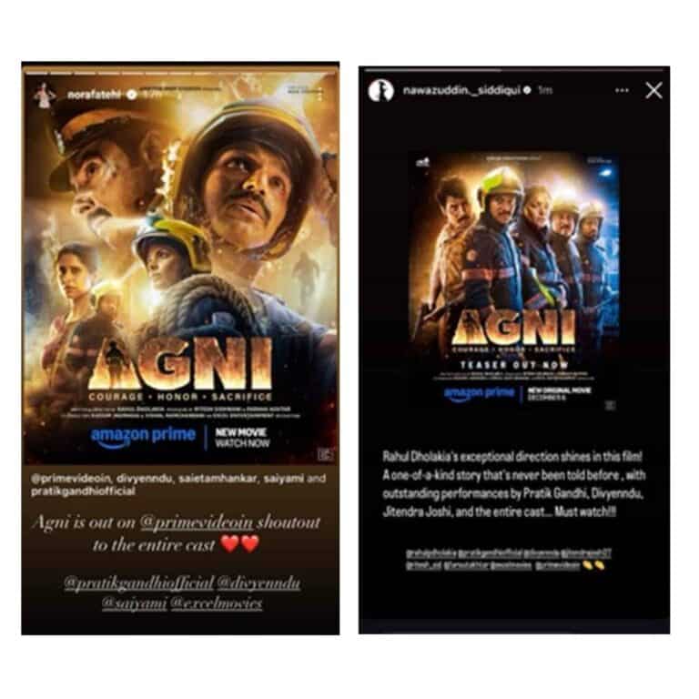 Bollywood Celebrities Praise Agni: Pratik Gandhi and Divyenndu Shine in Prime Video’s Latest Hit.