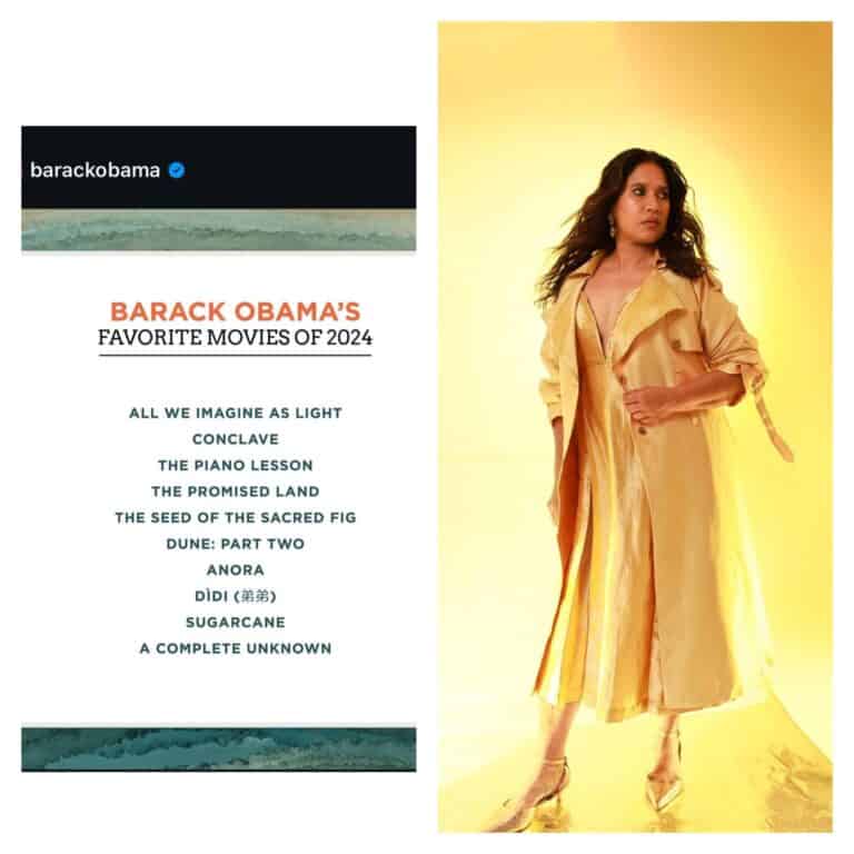 Barack Obama’s 2024 Favorite Films List Features All We Imagine as Light.