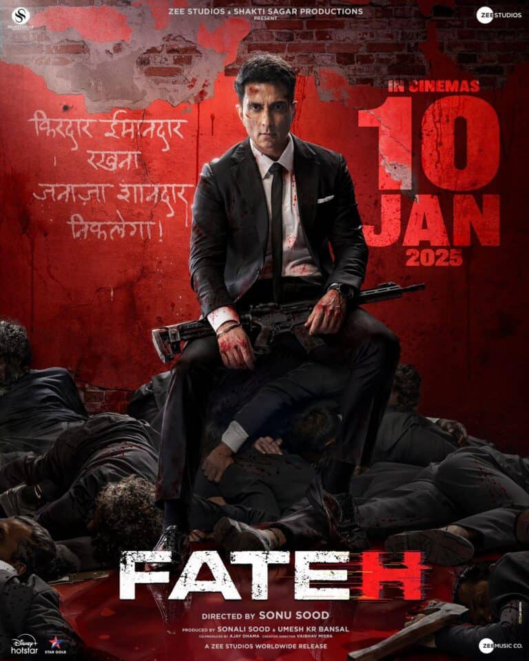 Zee Studios and Shakti Sagar Productions Unveil Trailer for Sonu Sood’s Directorial Debut Fateh – A Cybercrime Action Thriller.