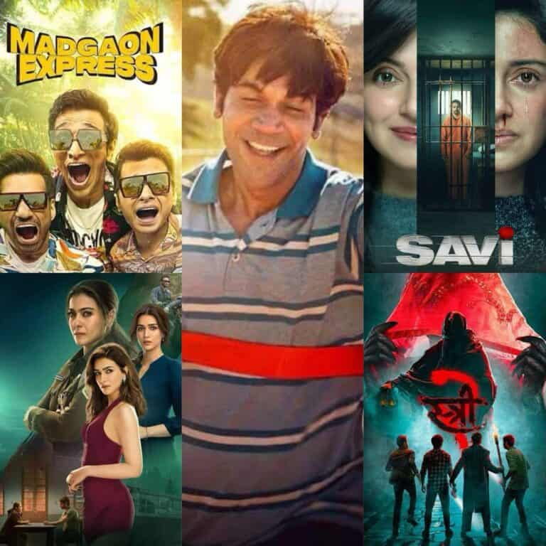 Top 5 Best Films of 2024: From Stree 2 to Madgaon Express—Must-See Movies This Year.