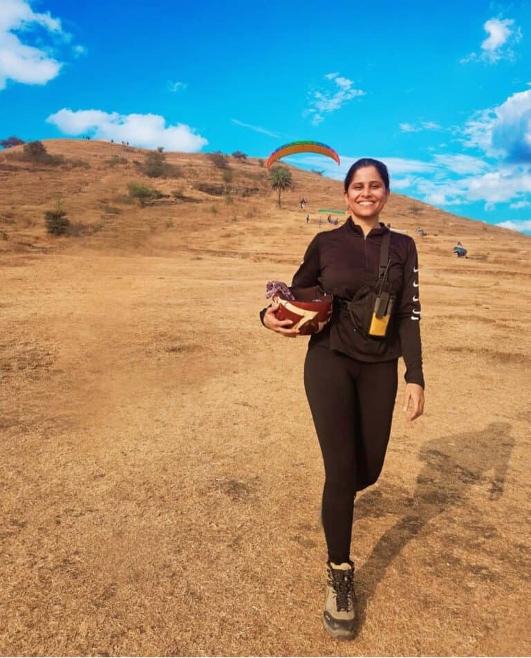 Sai Tamhankar Soars to New Heights as a Paragliding Pilot.