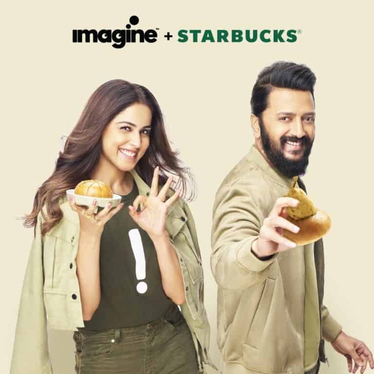 Genelia & Riteish Deshmukh Revolutionize Mumbai’s Street Food with Starbucks.