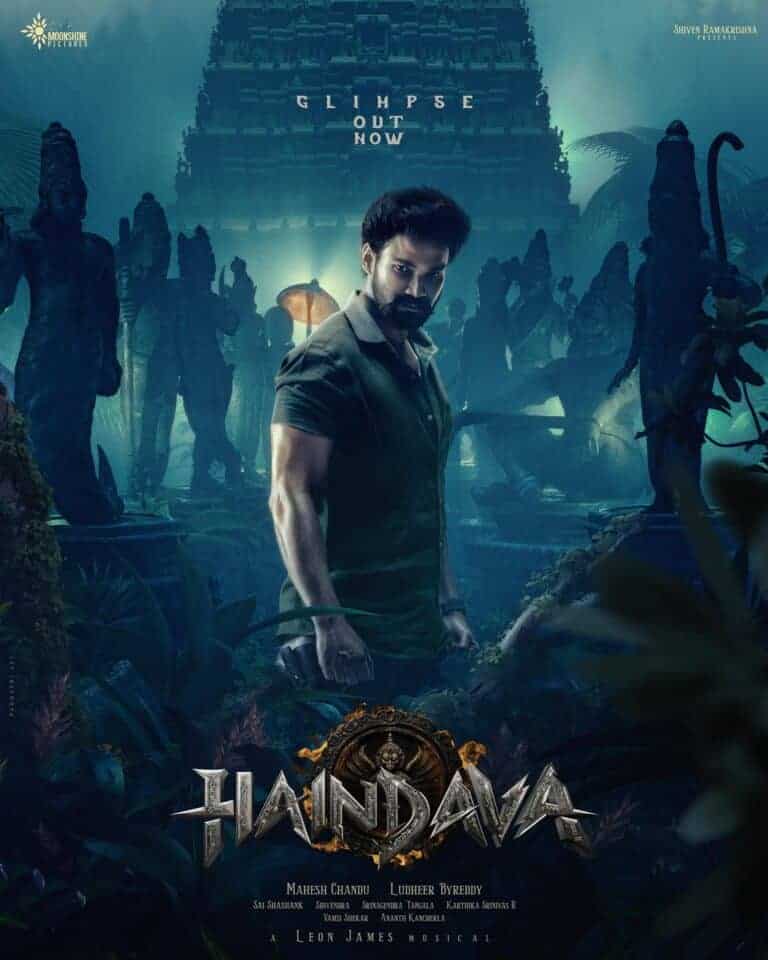 Bellamkonda Sai Sreenivas Stuns in Upcoming Film “Haindava” — Title Glimpse Unveiled.