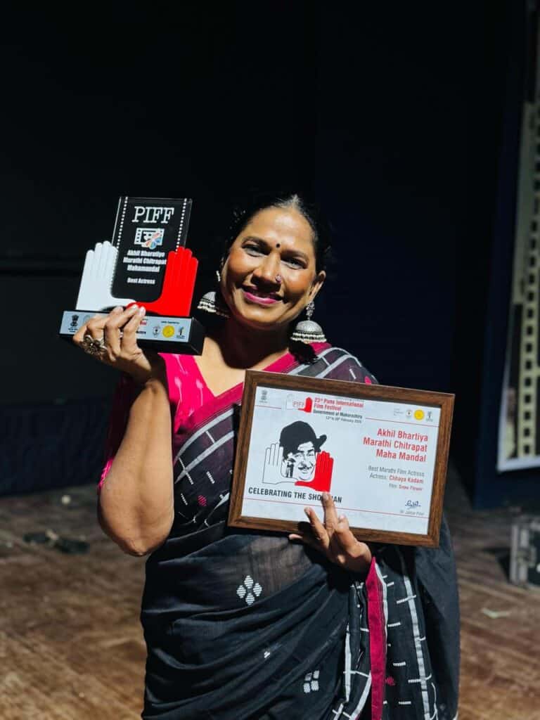 Chhaya Kadam Wins Best Actress Award at Pune International Film Festival.