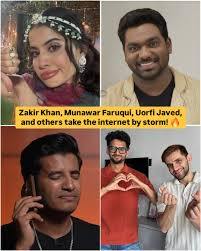 Zakir Khan, Munawar Faruqui, Uorfi Javed, and More Tease Disney+ Hotstar Collaboration.