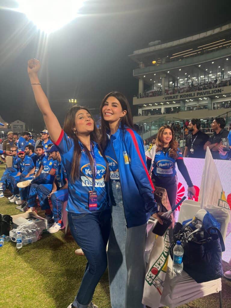 Gori Nagori Graces Celebrity Cricket League with Bollywood Stars.
