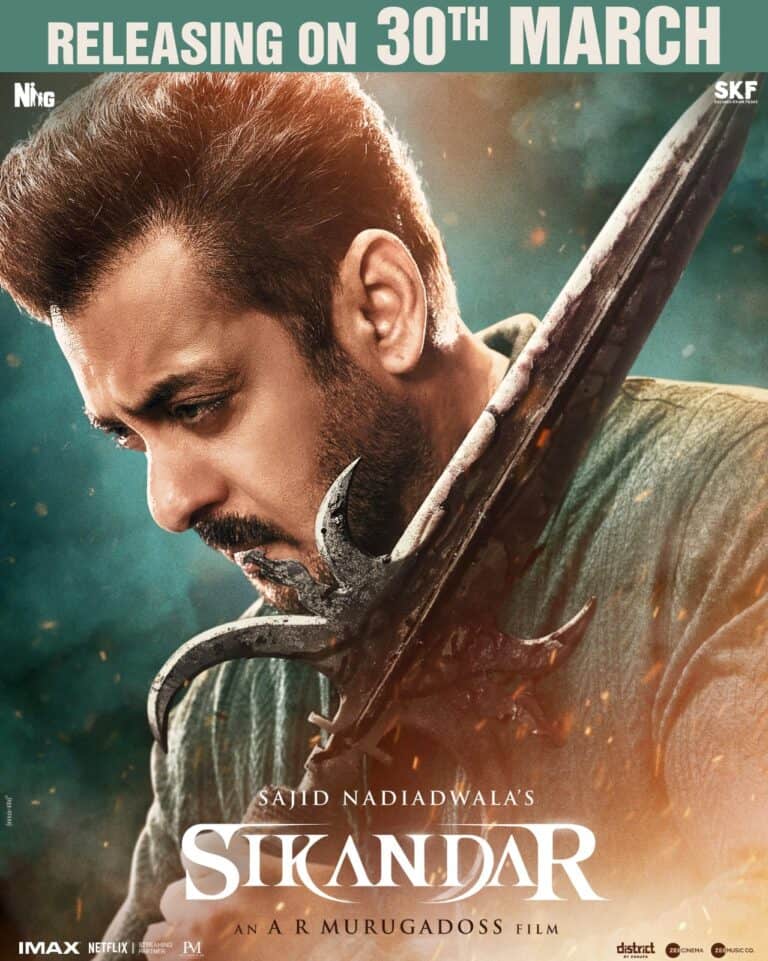 Sajid Nadiadwala’s Sikandar to Release on March 30, 2025.
