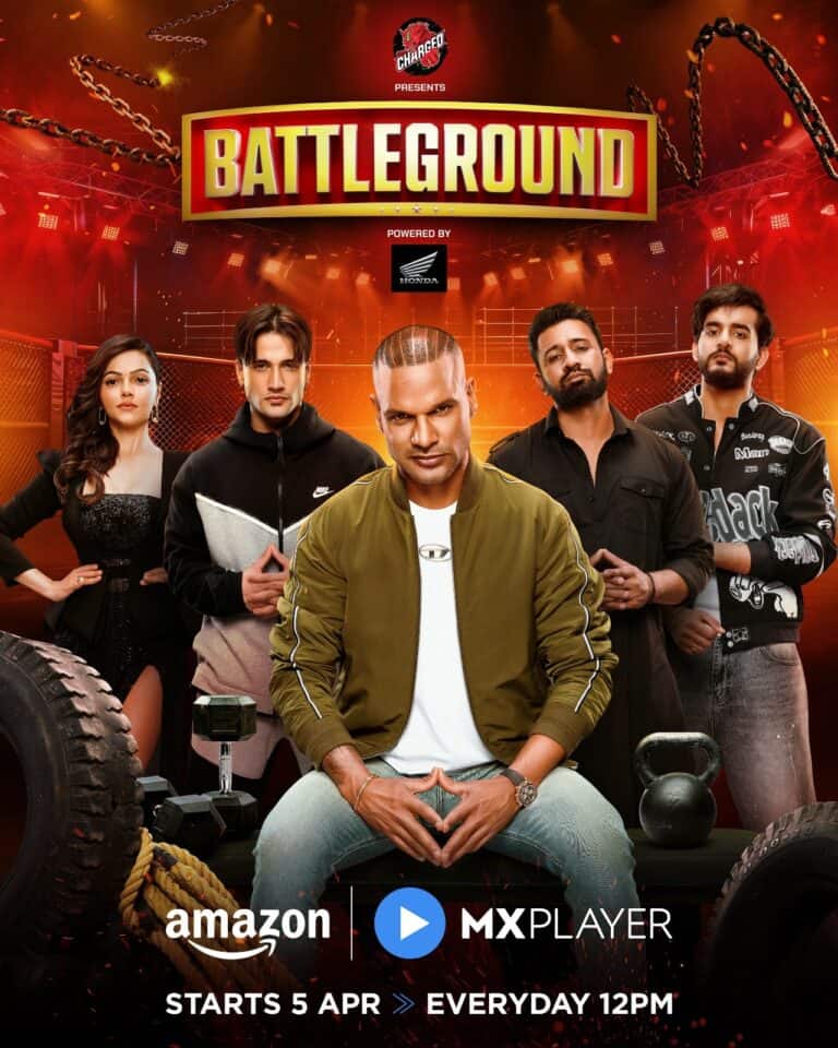 Asim Riaz, Rajat Dalal, Rubina Dilaik & Abhishek Malhan Gear Up for the Ultimate Fitness Showdown in Battleground on Amazon MX Player.
