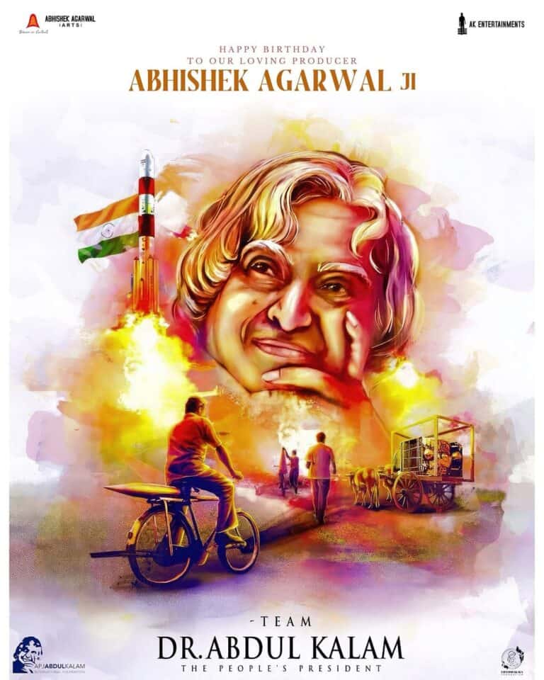 A.P.J. Abdul Kalam Biopic: New Poster Unveiled on Abhishek Agarwal’s Birthday.