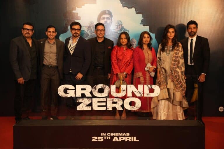 BSF Officers Moved by Ground Zero Premiere in Kashmir.