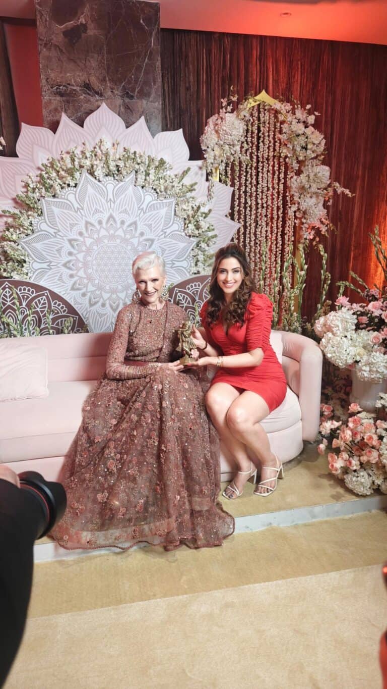 Samaira Sandhu Attends Maye Musk’s Birthday, Gifts Krishna Idol in Heartfelt Gesture.