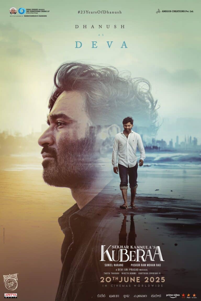 Dhanush Stuns as ‘Deva’ in Sekhar Kammula’s Kuberaa.