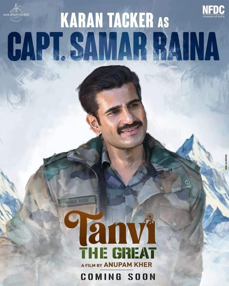 Karan Tacker to Make Cannes Debut with Anupam Kher’s Tanvi: The Great.