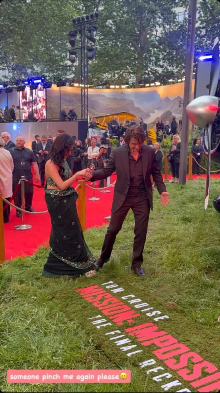 Jannat Zubair’s Red Carpet Moment with Tom Cruise Goes Viral.