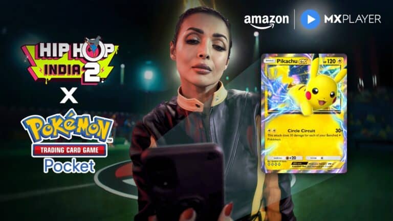 Amazon MX Player Teams Up with Pokémon for Realme Hip Hop India Season 2.