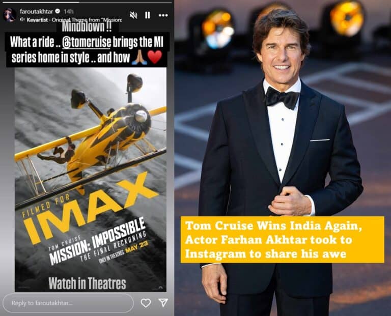 Tom Cruise Wins India Again: Bollywood Stars Applaud ‘Mission: Impossible – The Final Reckoning’.