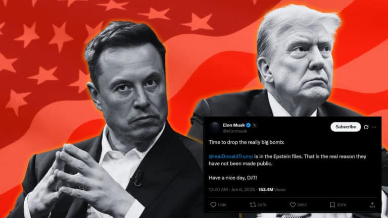 Elon Musk Alleges Donald Trump Named in Epstein Files