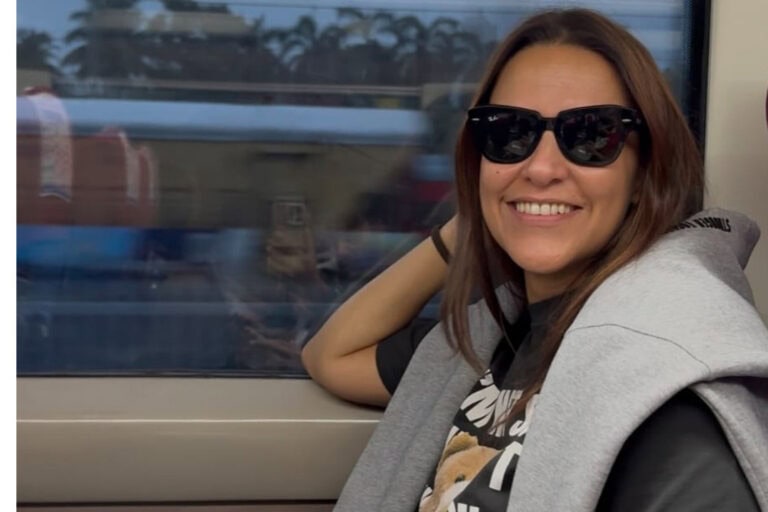 Neha Dhupia’s Sentimental Vande Bharat Ride: Mumbai to Surat in Her New Vlog.