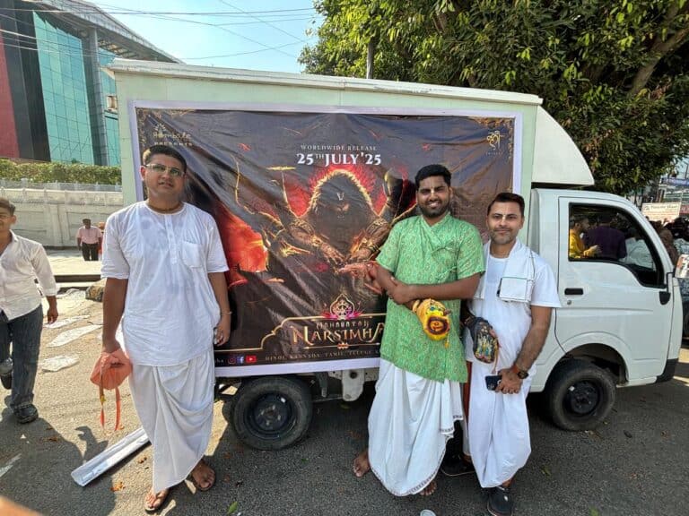 Mahavatar Narsimha Joins Rath Yatra, Generates Hype for Mahavatar Cinematic Universe.