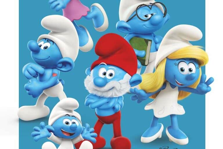 The Smurfs Are Back on the Big Screen.